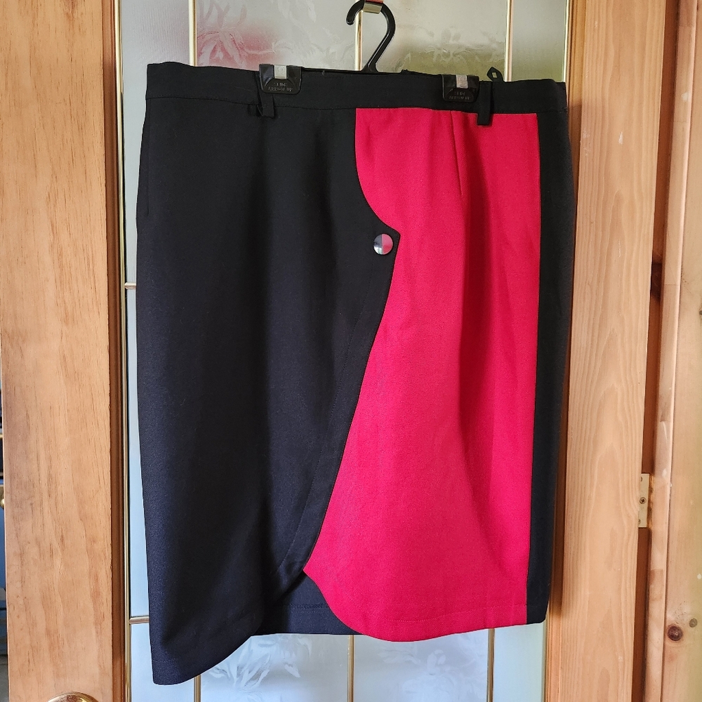 Vintage Harlequin 80s Skirt size XL